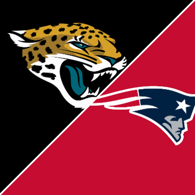New England Patriots vs Jacksonville Jaguars team logos