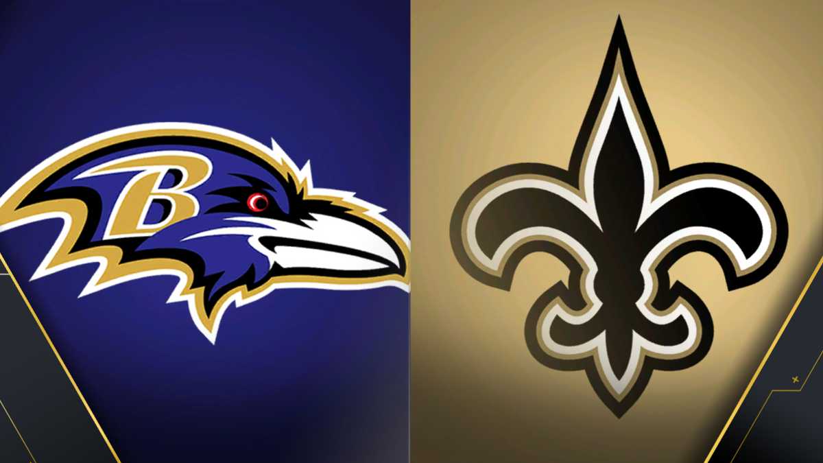 New Orleans Saints vs Baltimore Ravens NFL matchup